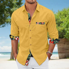 Men's shirts casual and comfortable summer Hawaiian beach shirts