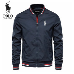Embroidered Men's Brand Polo Ralph Lauren Trench Coat