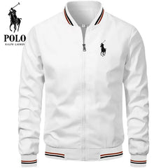 Embroidered Men's Brand Polo Ralph Lauren Trench Coat