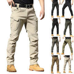 Men Classic Cargo Pants Daily Causal All-Match Regular Multi Pockets Pant