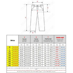 Korean Popular Clothes Jeans Casual Men Loose Fit Stretch Spandex Denim Jogger Pant