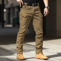 Men Classic Cargo Pants Daily Causal All-Match Regular Multi Pockets Pant