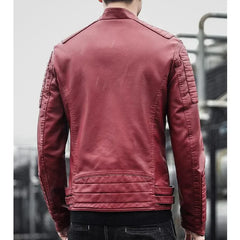 Solid Color Brand clothing Men Slim Fit Jacket Fashion
