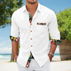 Men's shirts casual and comfortable summer Hawaiian beach shirts