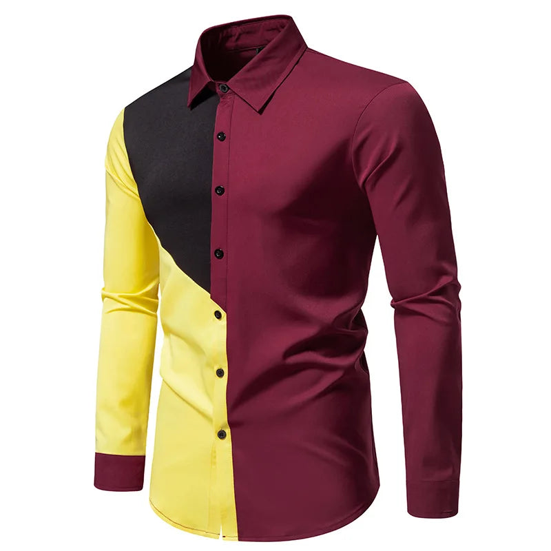 Men's Stylish Casual Long Sleeve Shirt