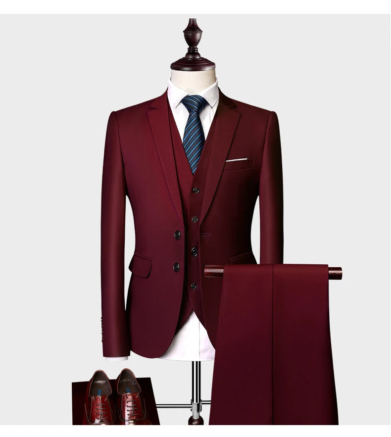 Men's Business Casual Suit