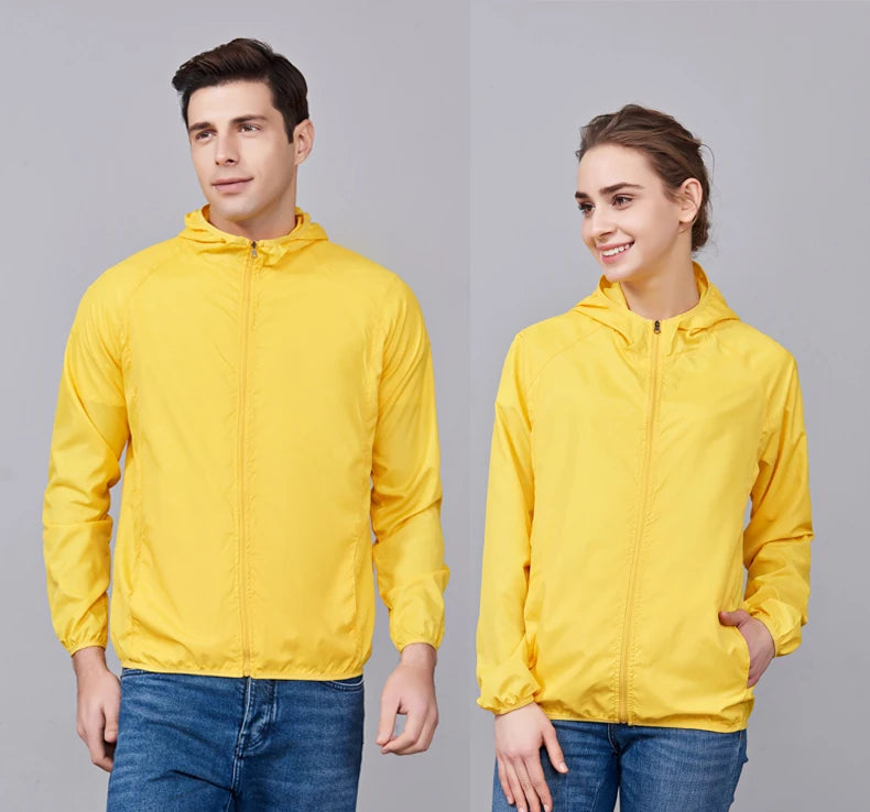 Unisex Camping Climbing Outdoor Rain Coat Portable Clothes