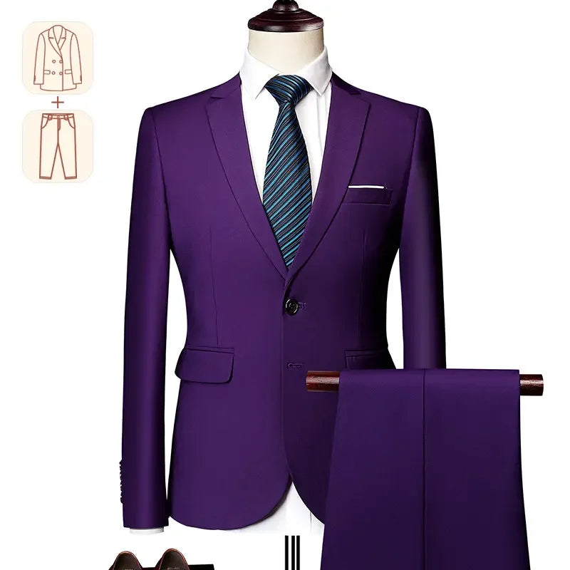 Men's Business Casual Suit