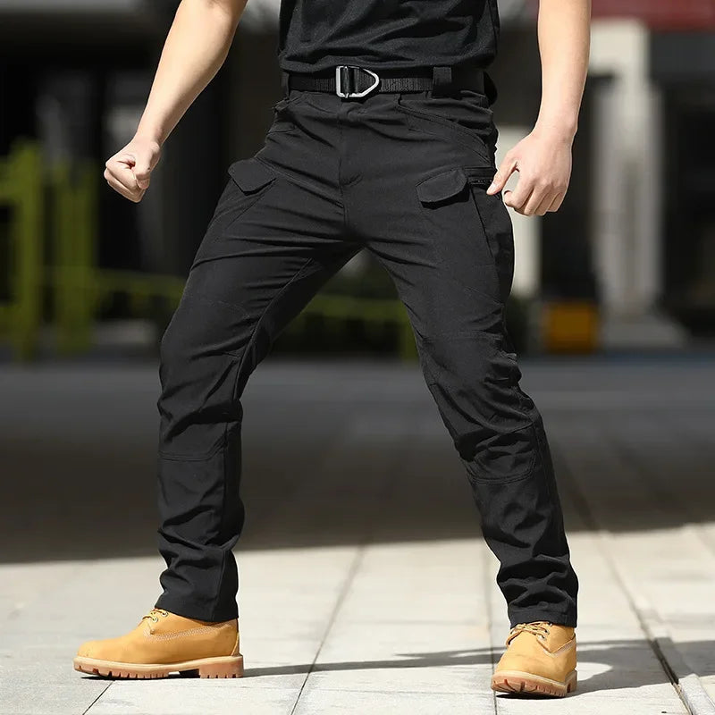 Men Combat SWAT Army Cargo Pants Hiking Camping Outdoor Trousers
