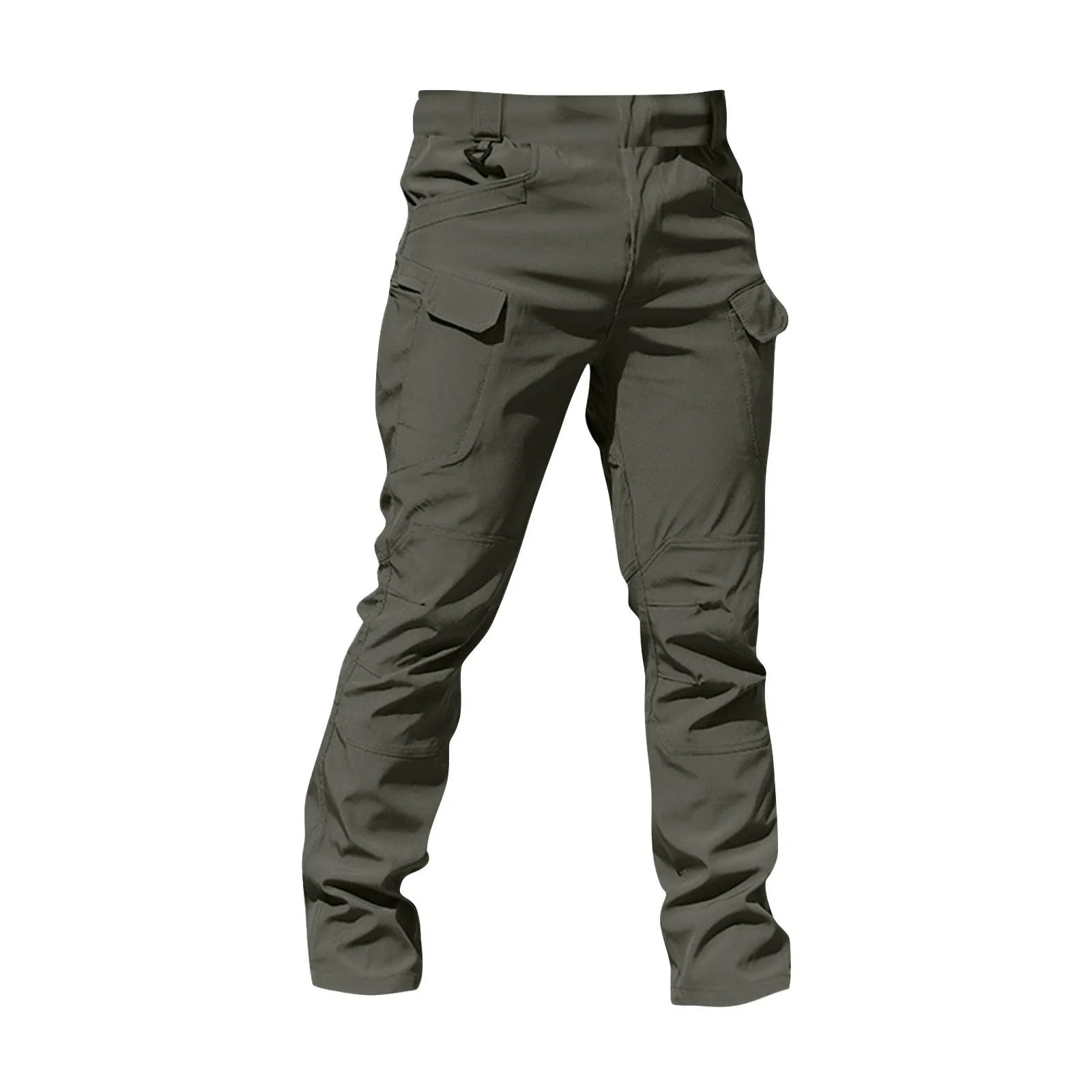 Men Classic Cargo Pants Daily Causal All-Match Regular Multi Pockets Pant