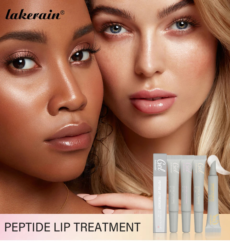 Peptide Lip Treatment Moisturizing Lip Mask Gel To Remove Dead Skin Lipstick Base Lip Cream Lip Care Mask 10ml