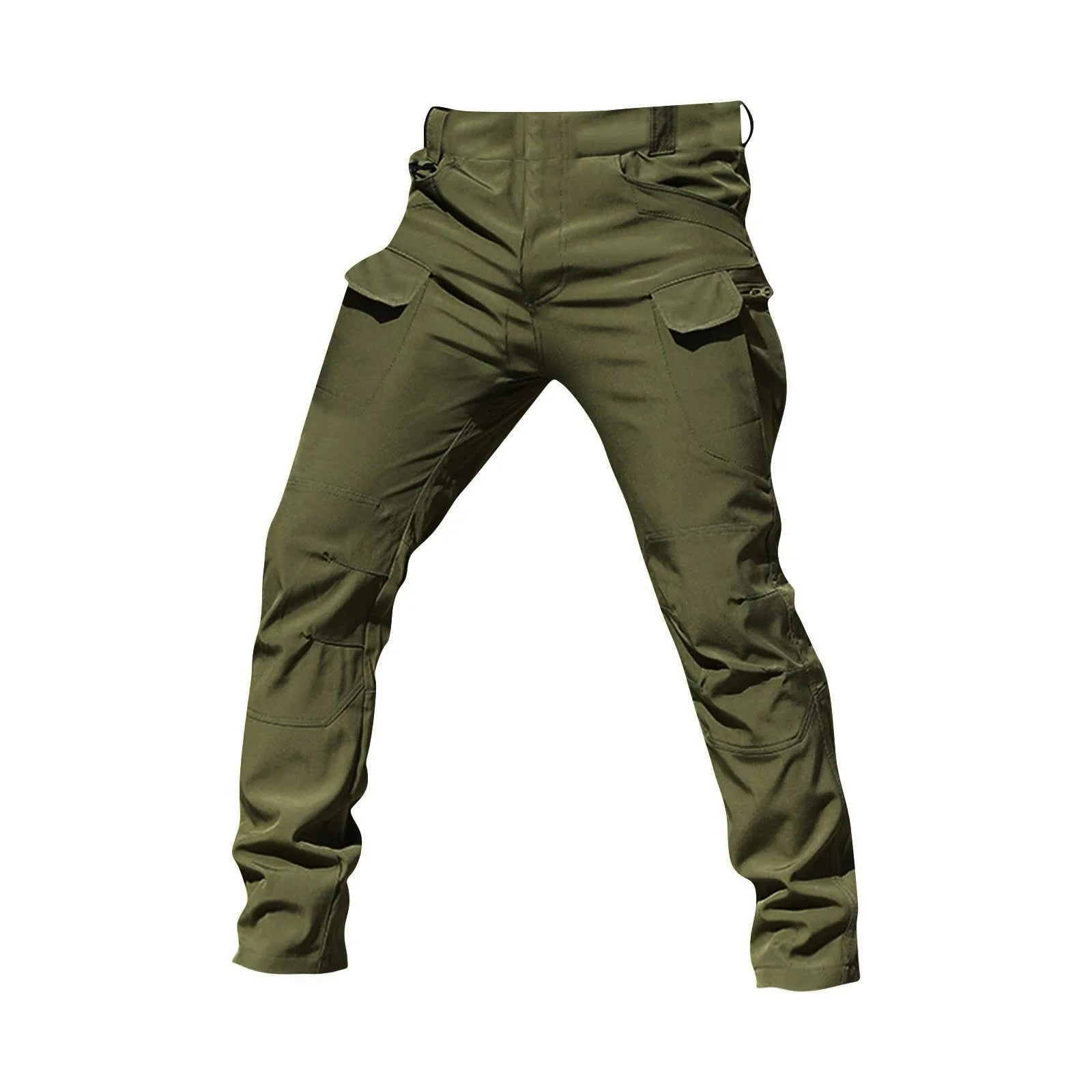 Men Classic Cargo Pants Daily Causal All-Match Regular Multi Pockets Pant