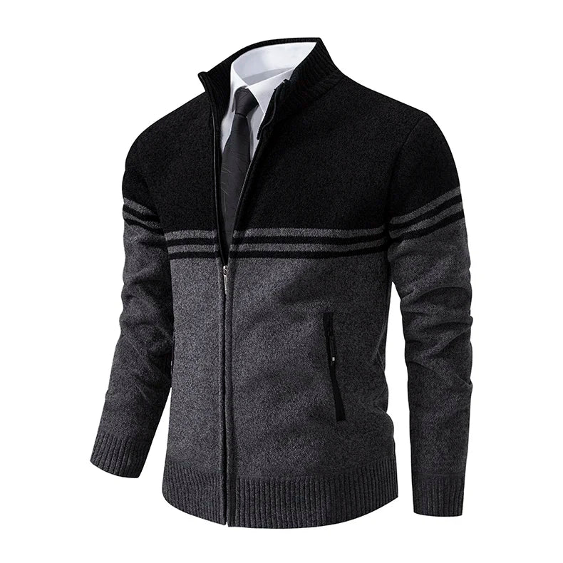 Men's New Winter Sweater Thick Fleece Warm Sweater