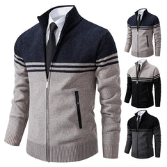 Men's New Winter Sweater Thick Fleece Warm Sweater