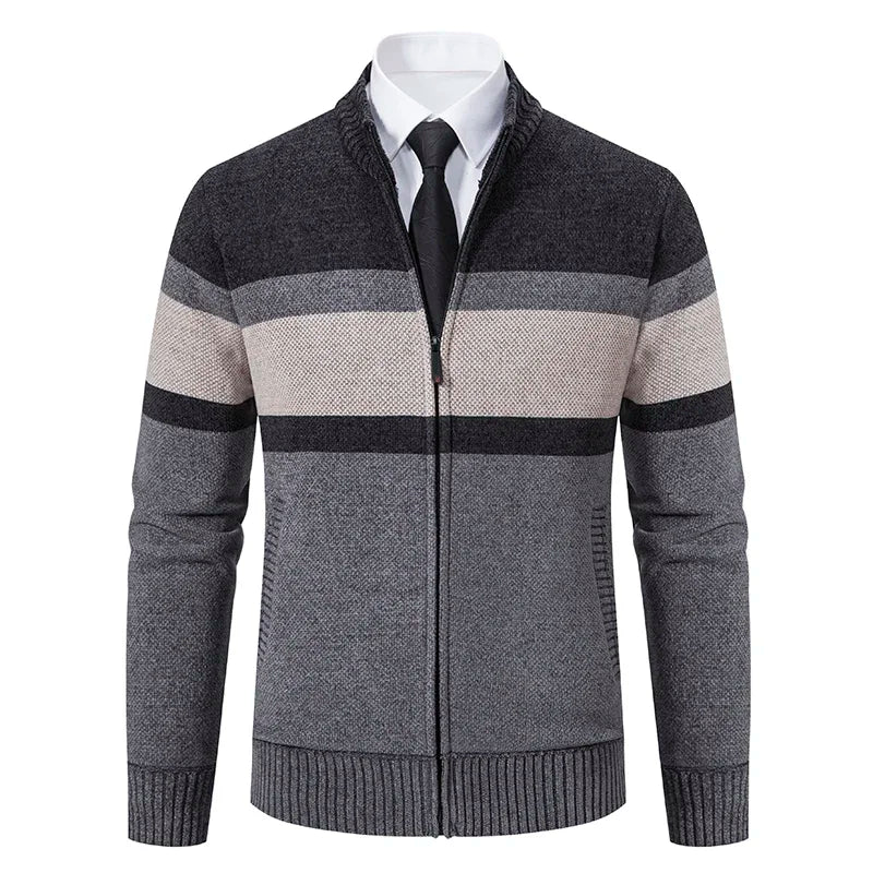 Men's New Winter Sweater Thick Fleece Warm Sweater