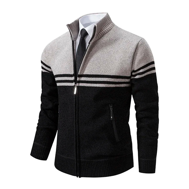 Men's New Winter Sweater Thick Fleece Warm Sweater