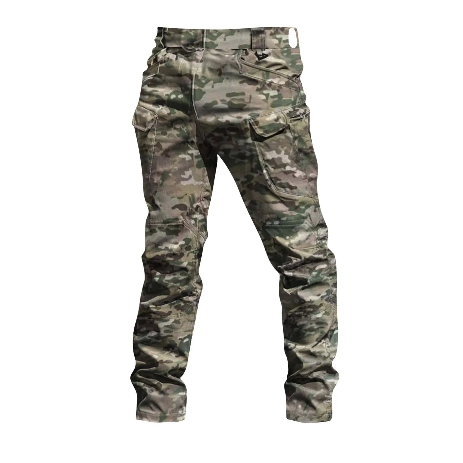 Men Classic Cargo Pants Daily Causal All-Match Regular Multi Pockets Pant