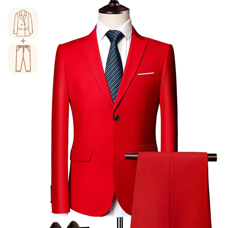 Men's Business Casual Suit