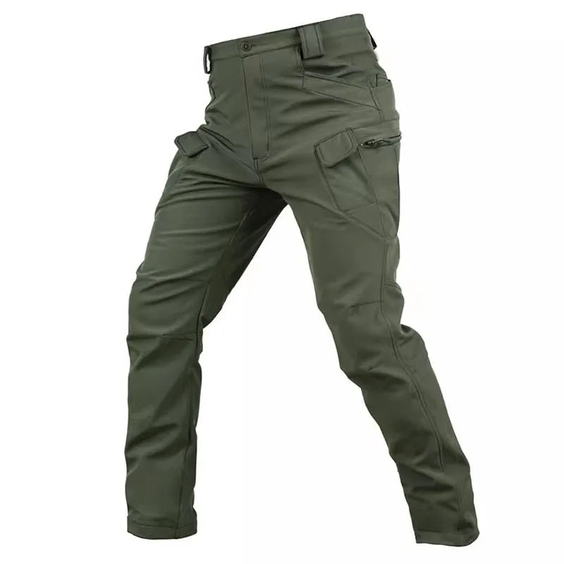 Warm Winter Men Soft Shell Pants Travel Waterproof Outdoor Camping & Hiking Pants