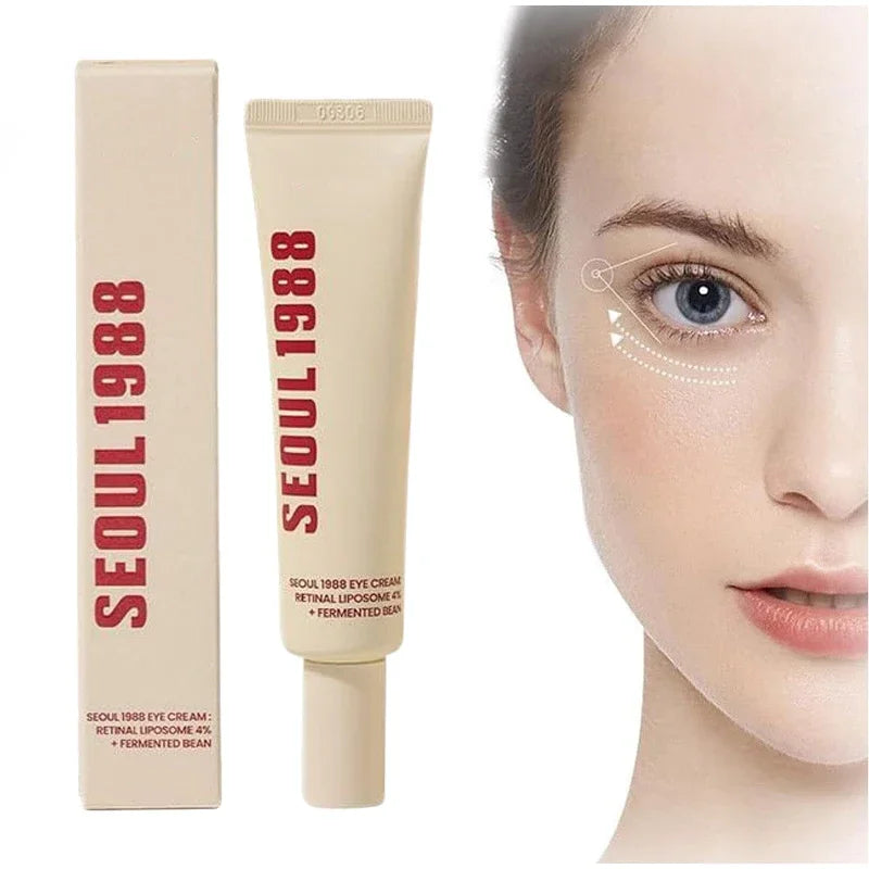 Korean 1988 Retinol Face Care Serum,Black Ginseng Niacinamide Vitamin C Moisturizing Firming Ampoule,Anti Aging Wrinkle Skincare