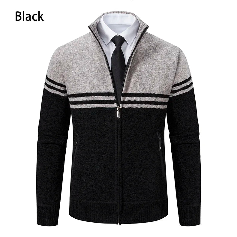 Men's New Winter Sweater Thick Fleece Warm Sweater