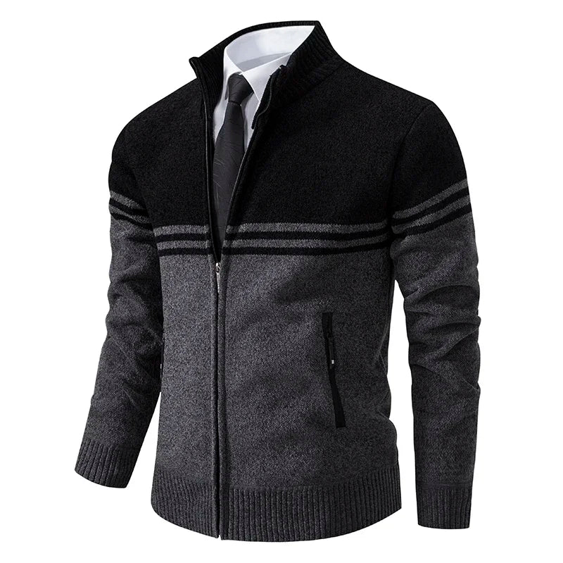 Men's New Winter Sweater Thick Fleece Warm Sweater