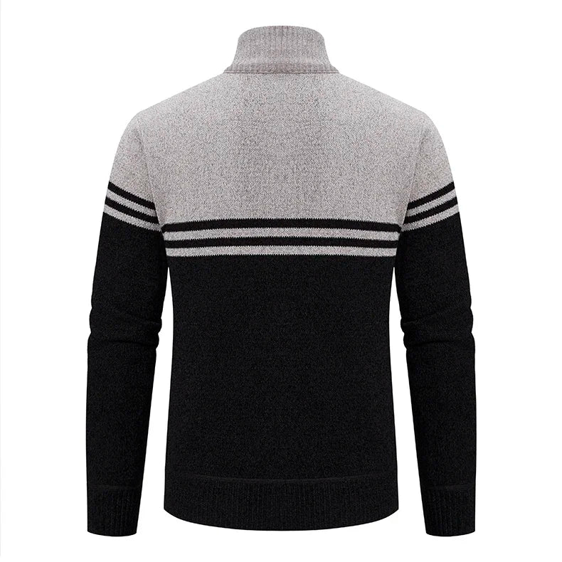 Men's New Winter Sweater Thick Fleece Warm Sweater