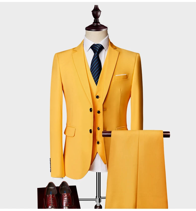Men's Business Casual Suit