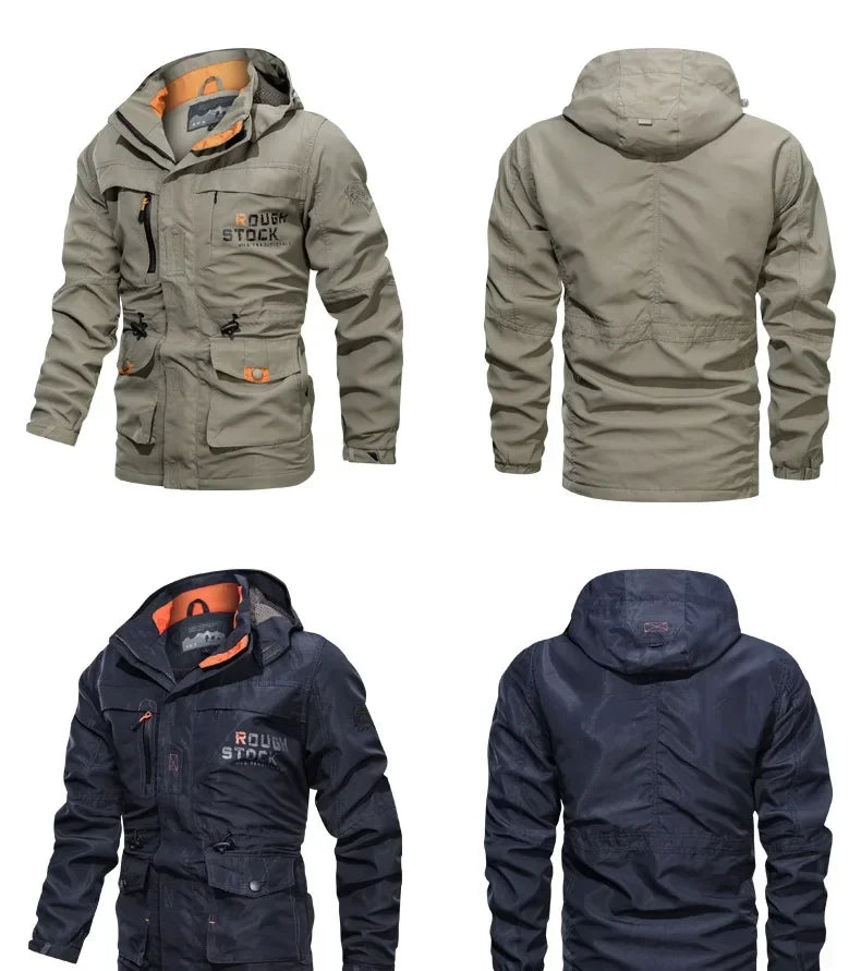Quick Dry Jacket for Men Spring Men's Hardshell Outdoor Sports Coats
