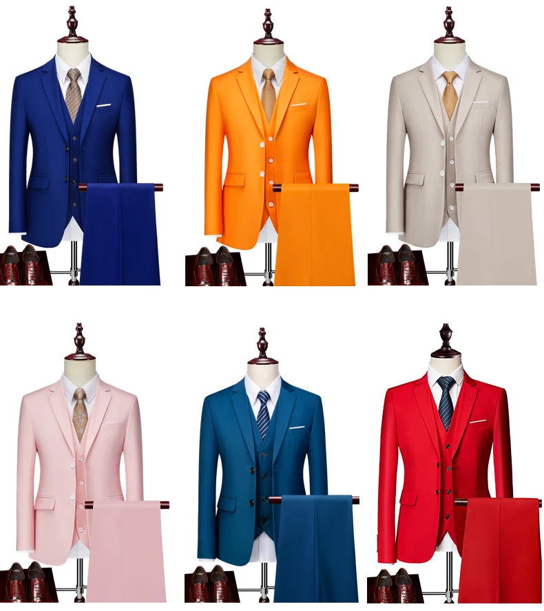 Men's Business Casual Suit