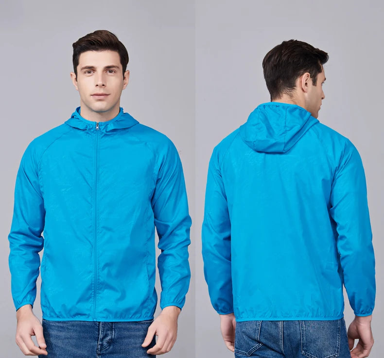 Unisex Camping Climbing Outdoor Rain Coat Portable Clothes