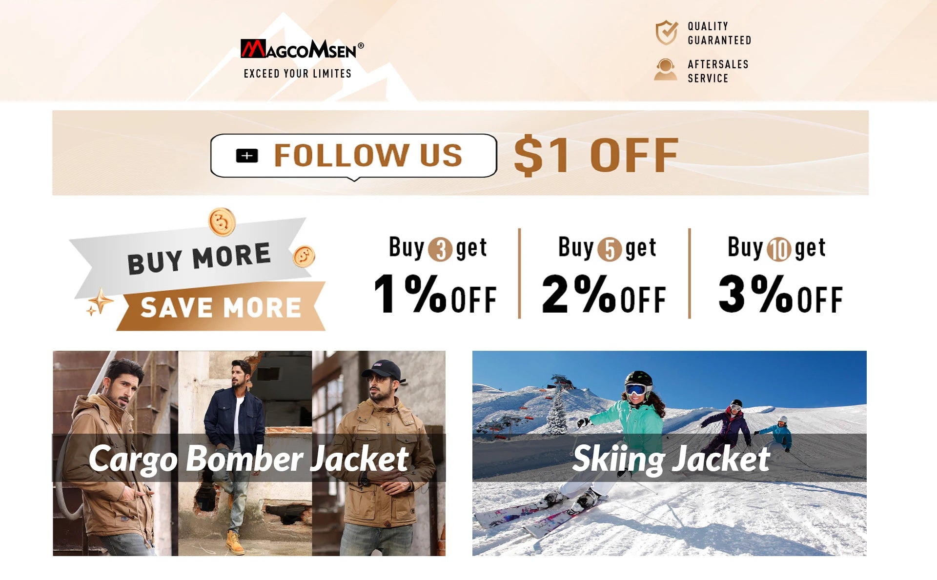 MAGCOMSEN Men's Hooded Fleece Ski Jacket Waterproof Thermal Thick Warm Parka Coats Winter Snow Jacket