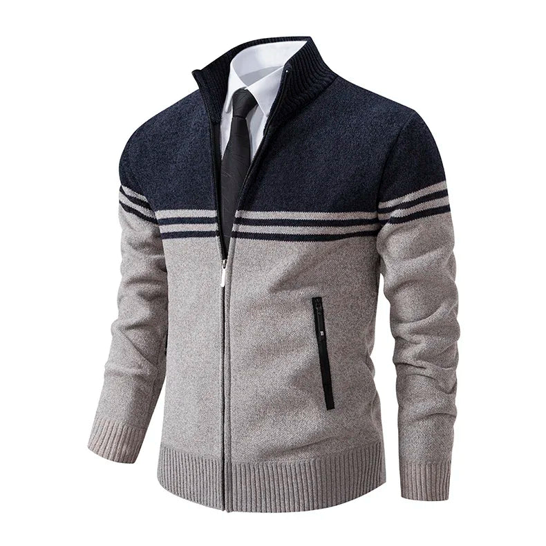Men's New Winter Sweater Thick Fleece Warm Sweater