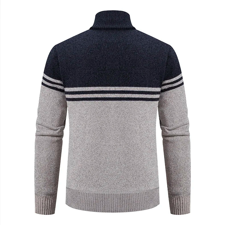 Men's New Winter Sweater Thick Fleece Warm Sweater