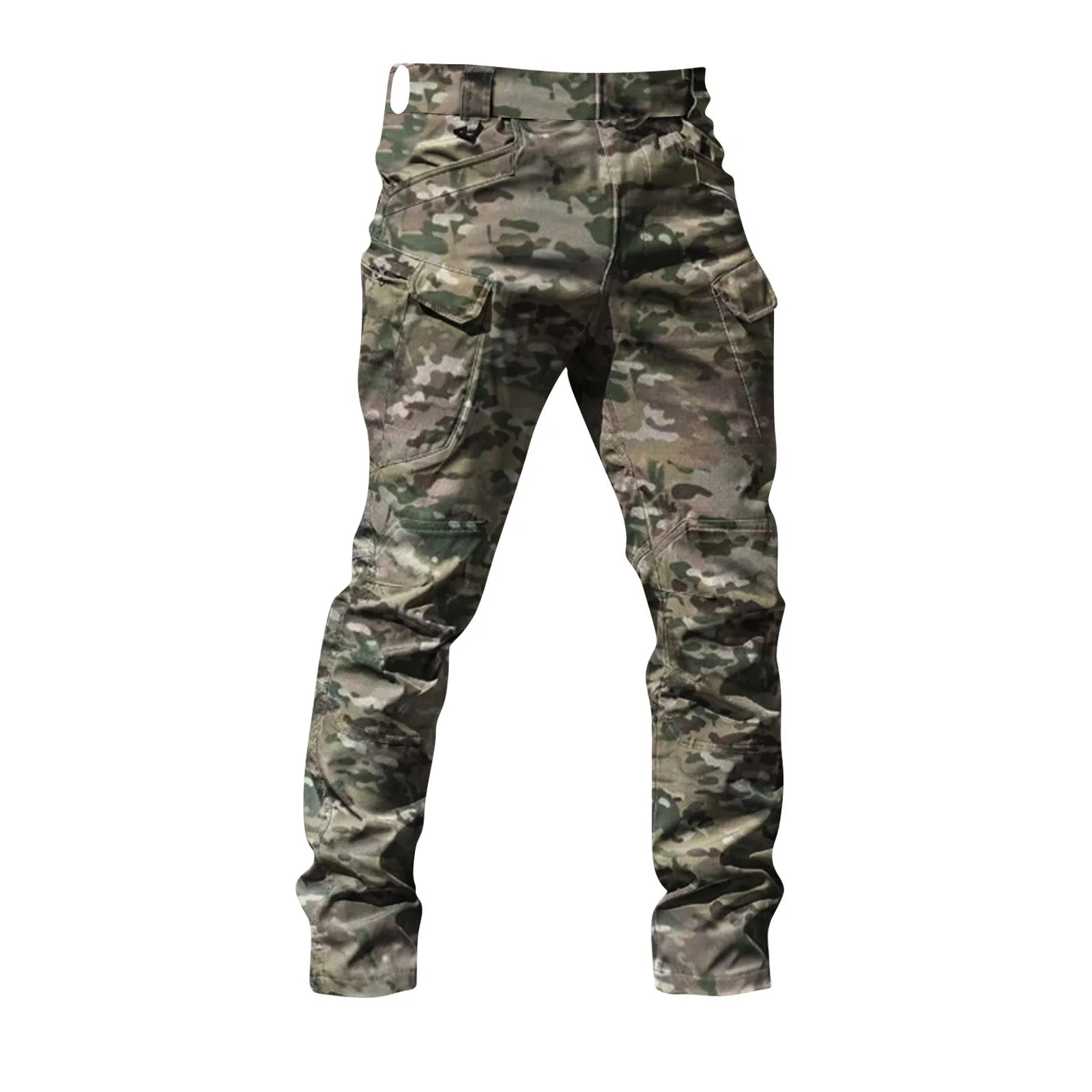 Men Classic Cargo Pants Daily Causal All-Match Regular Multi Pockets Pant