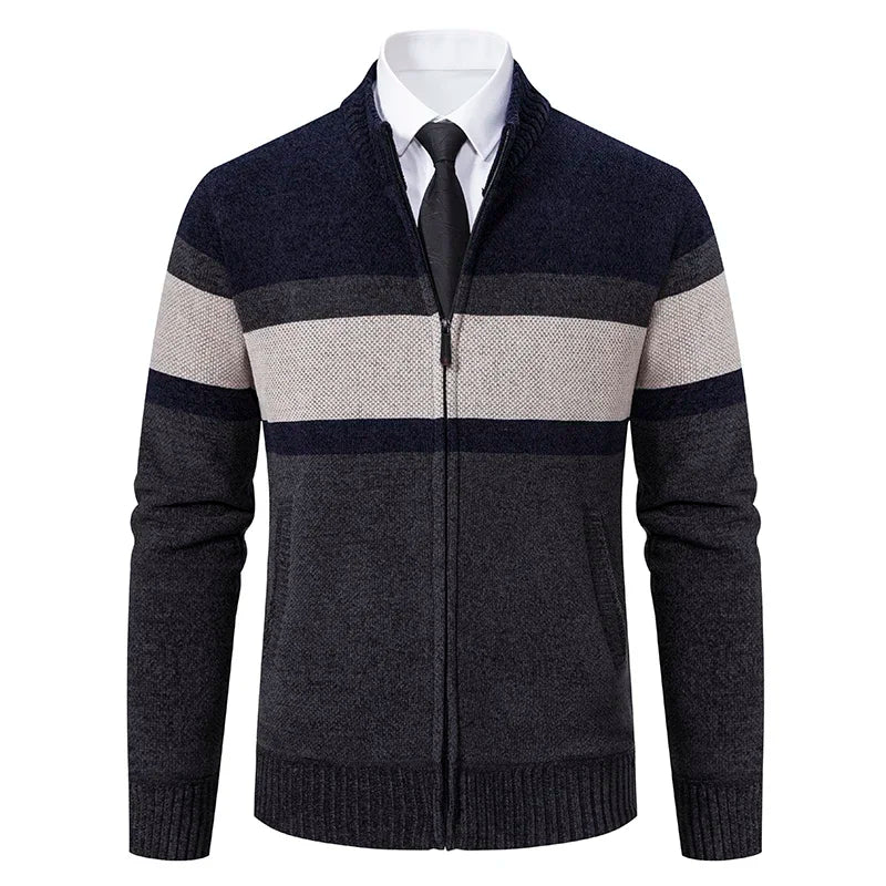 Men's New Winter Sweater Thick Fleece Warm Sweater