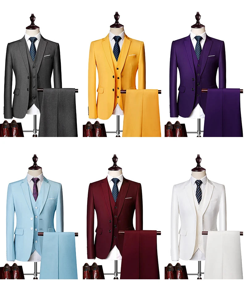 Men's Business Casual Suit
