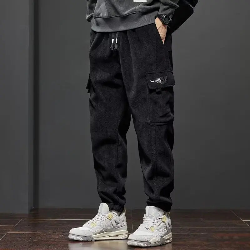 Spring Autumn New Style Elastic Waist Casual Pants for Men