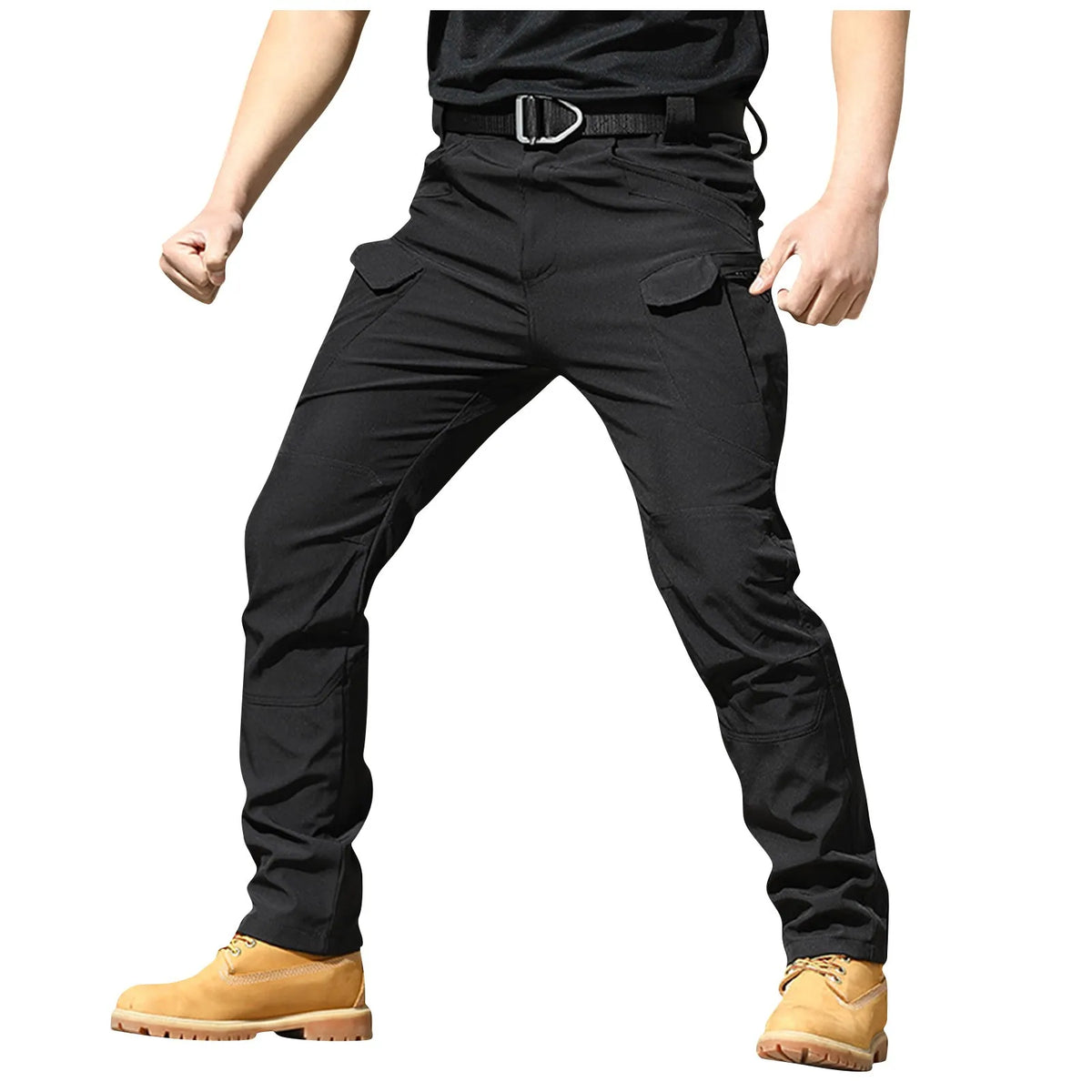Men Classic Cargo Pants Daily Causal All-Match Regular Multi Pockets Pant