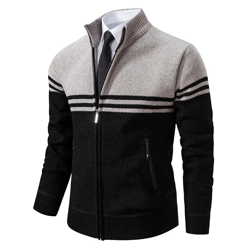 Men's New Winter Sweater Thick Fleece Warm Sweater