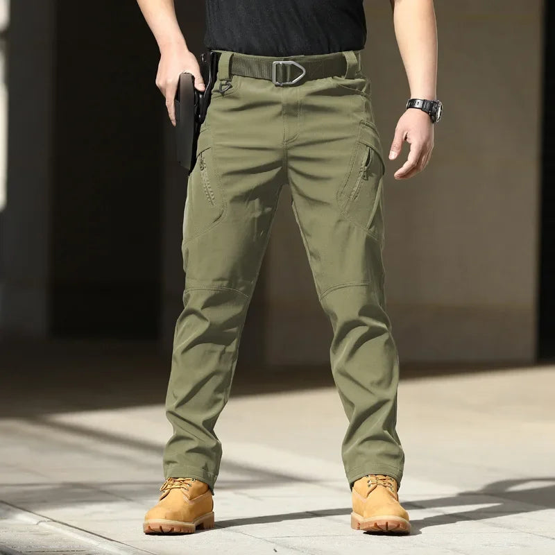 Men Combat SWAT Army Cargo Pants Hiking Camping Outdoor Trousers
