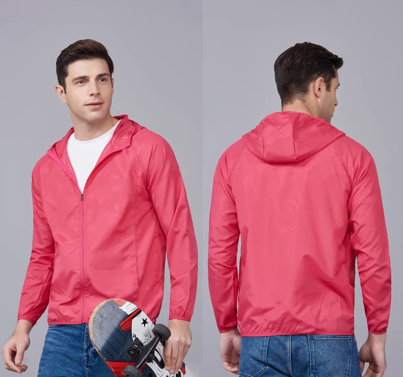 Unisex Camping Climbing Outdoor Rain Coat Portable Clothes