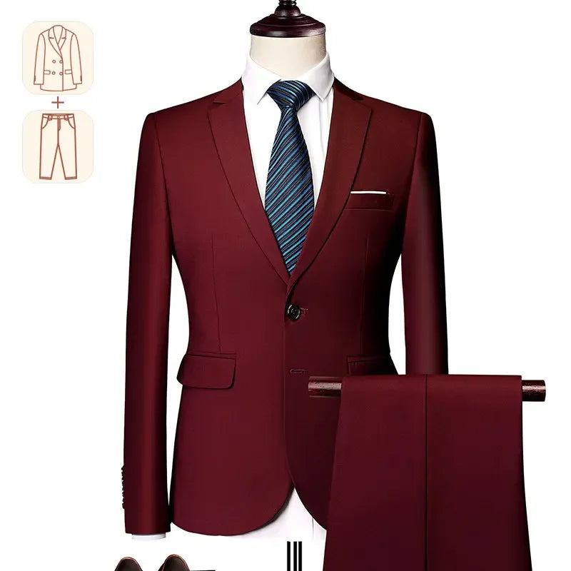 Men's Business Casual Suit