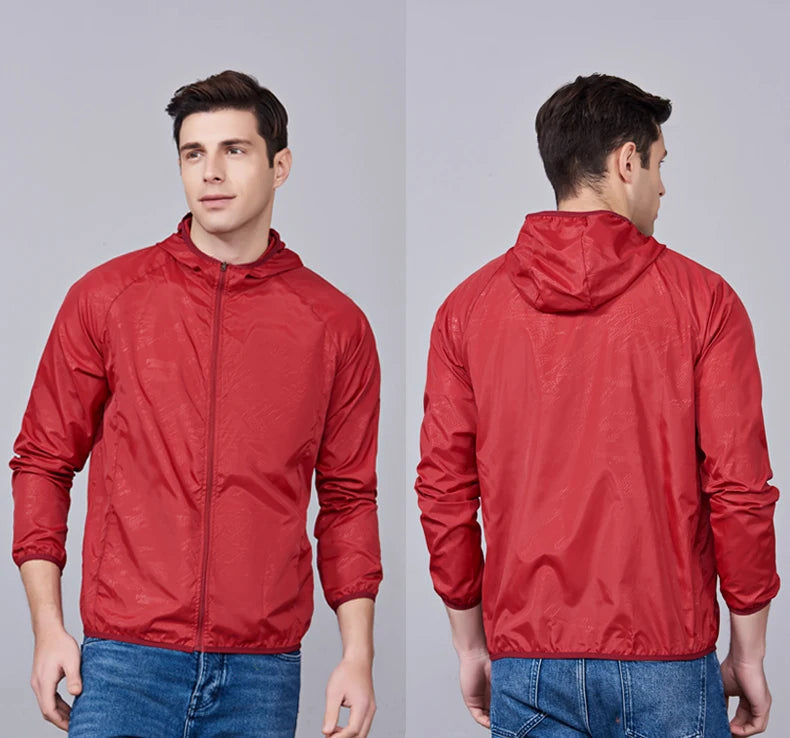 Unisex Camping Climbing Outdoor Rain Coat Portable Clothes