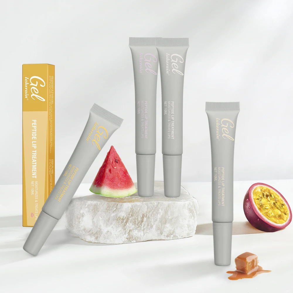 Peptide Lip Treatment Moisturizing Lip Mask Gel To Remove Dead Skin Lipstick Base Lip Cream Lip Care Mask 10ml